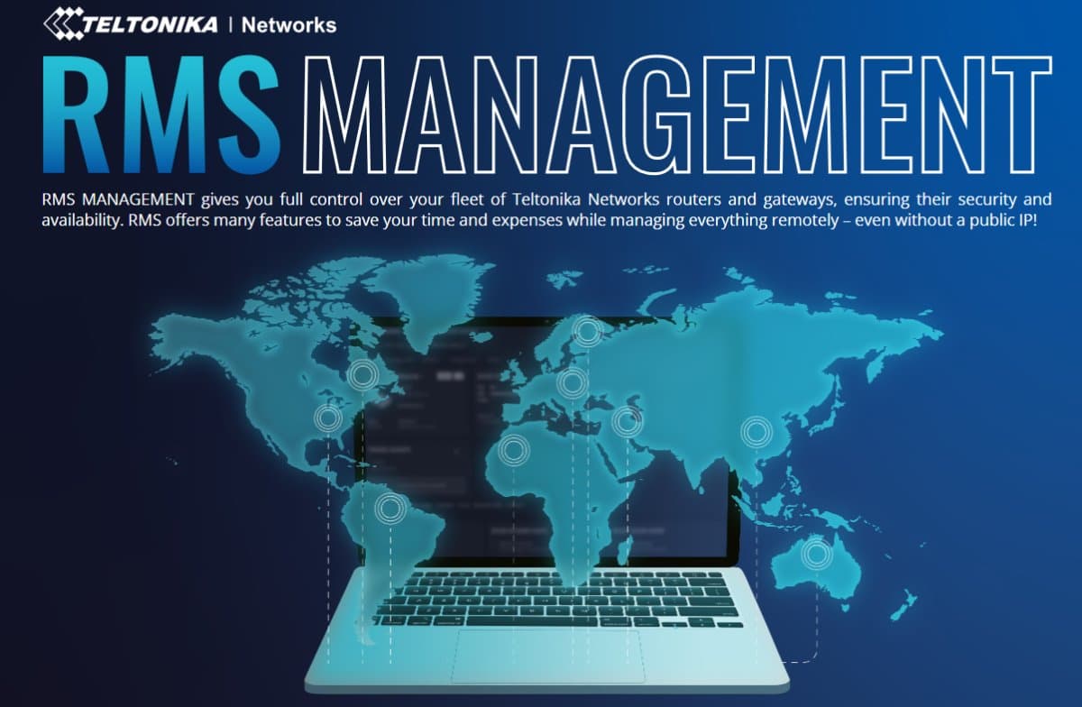RMS management - Balíček na 5 let - Systém vzdálené správy