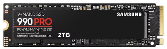 SAMSUNG 2TB SSD 990 PRO M.2, PCIe® 4.0 NVMe™