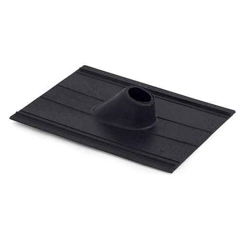 Střešní taška pro stožár 42mm, 34,2x27cm, černá