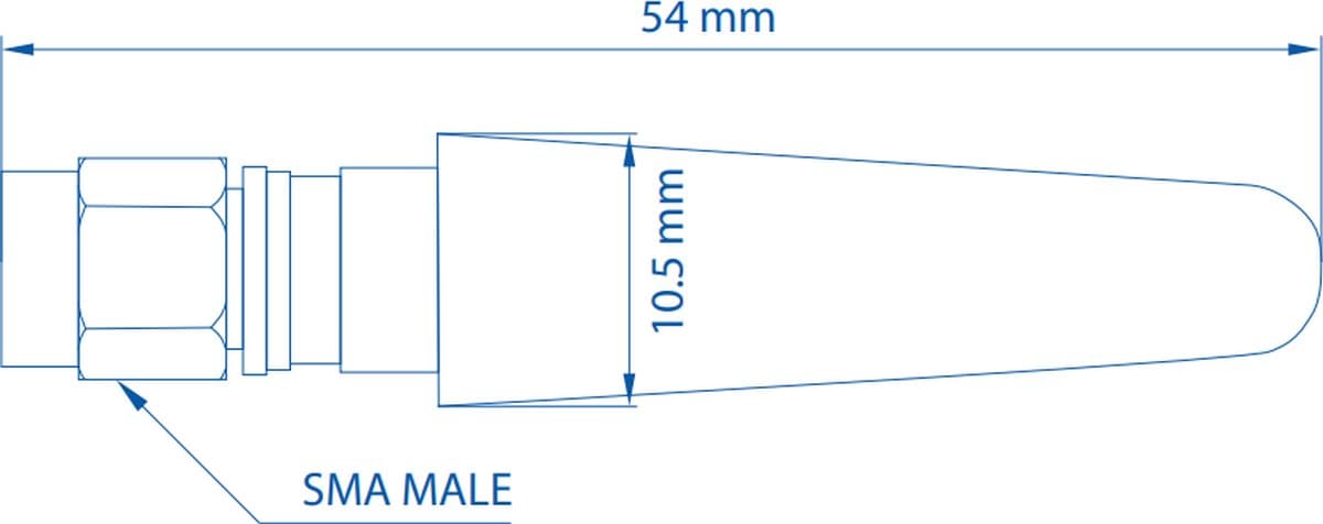 Teltonika PR1CS450 Kompaktní mobilní anténa