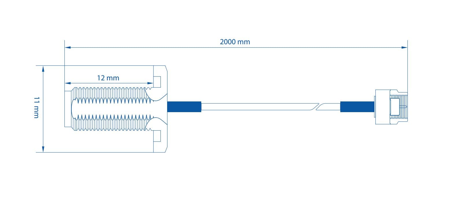 Teltonika PR2VM20M SMA - Prodloužení Kabelu
