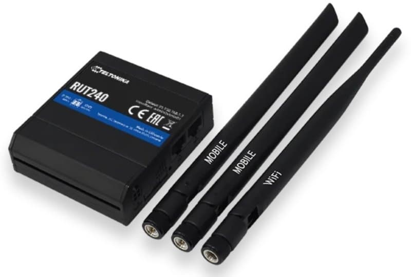 Teltonika RUT240 Industrial 4G/LTE WiFi Router - Bazar