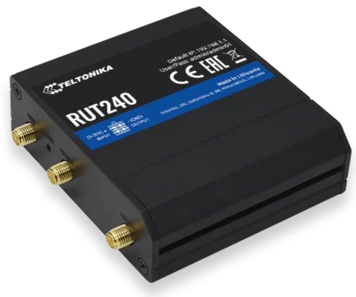 Teltonika RUT240 Industrial 4G/LTE WiFi Router - Bazar