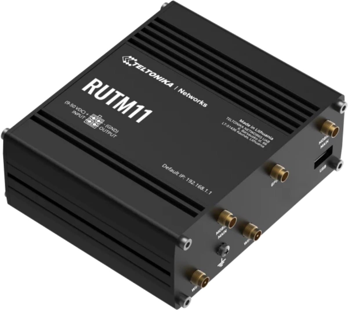 Teltonika RUTM11 Průmyslový 4G LTE Router 