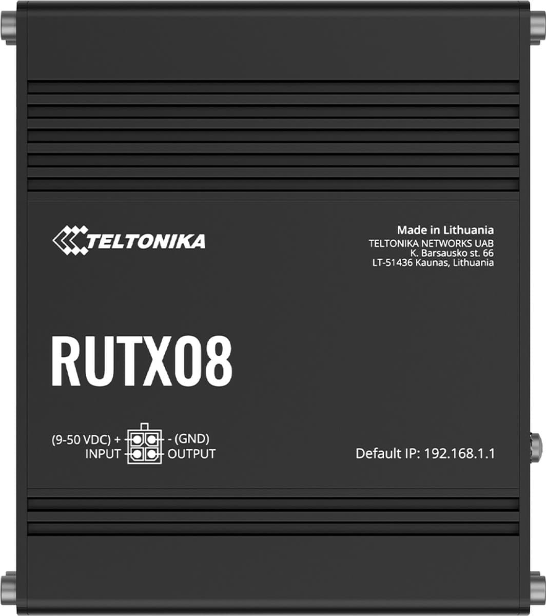 Teltonika RUTX08 Průmyslový Ethernetový Router