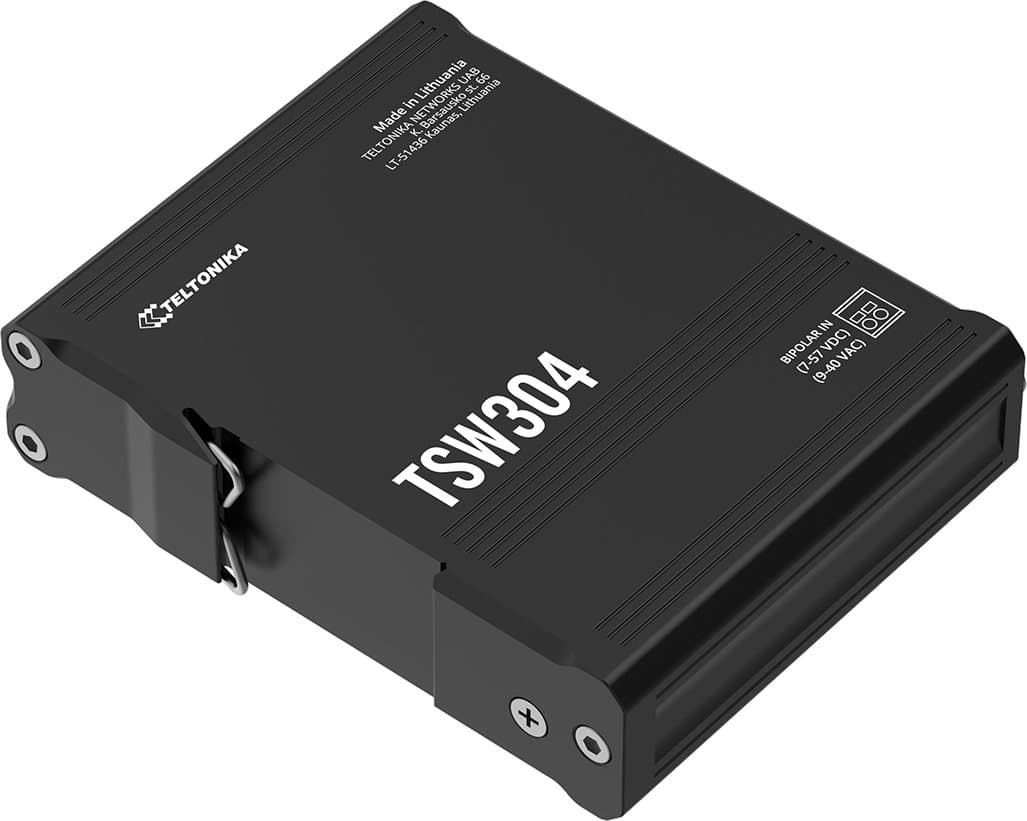 Teltonika TSW304 Switch na DIN Lištu
