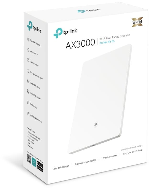 TP-Link Archer Air E5 Dual Band Wi-Fi 6 Range Extender