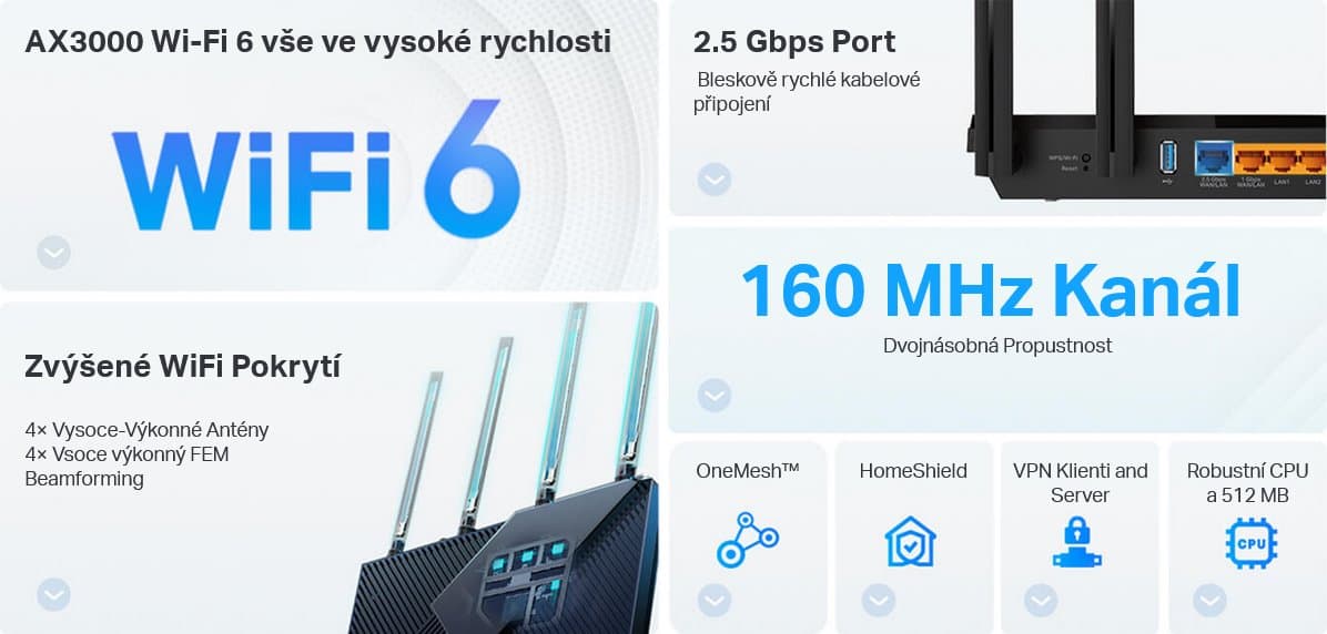 TP-Link Archer AX55 Pro Wi-Fi 6 Router