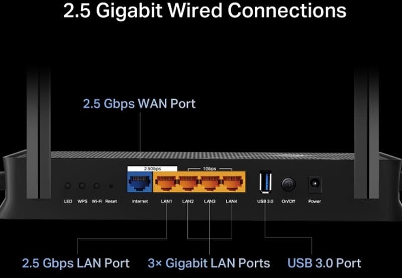 TP-Link Archer BE230, Dual-Band Wi-Fi 7 router