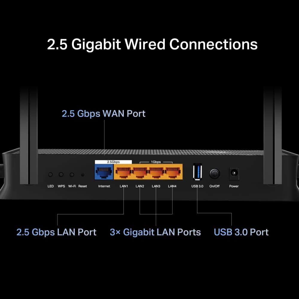 TP-Link Archer BE3600 - dual band WiFi 7 router