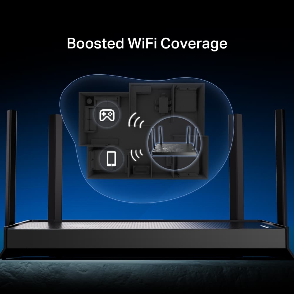TP-Link Archer BE3600 - dual band WiFi 7 router
