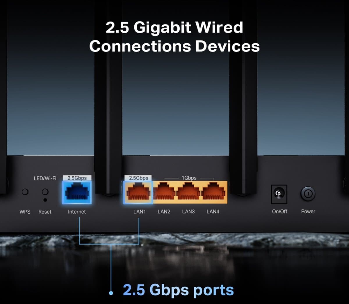 TP-Link Archer BE400 - Dual-Band Wi-Fi 7 router