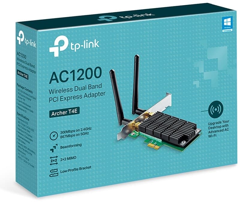 TP-Link Archer T4E Bezdrátový PCI express adaptér