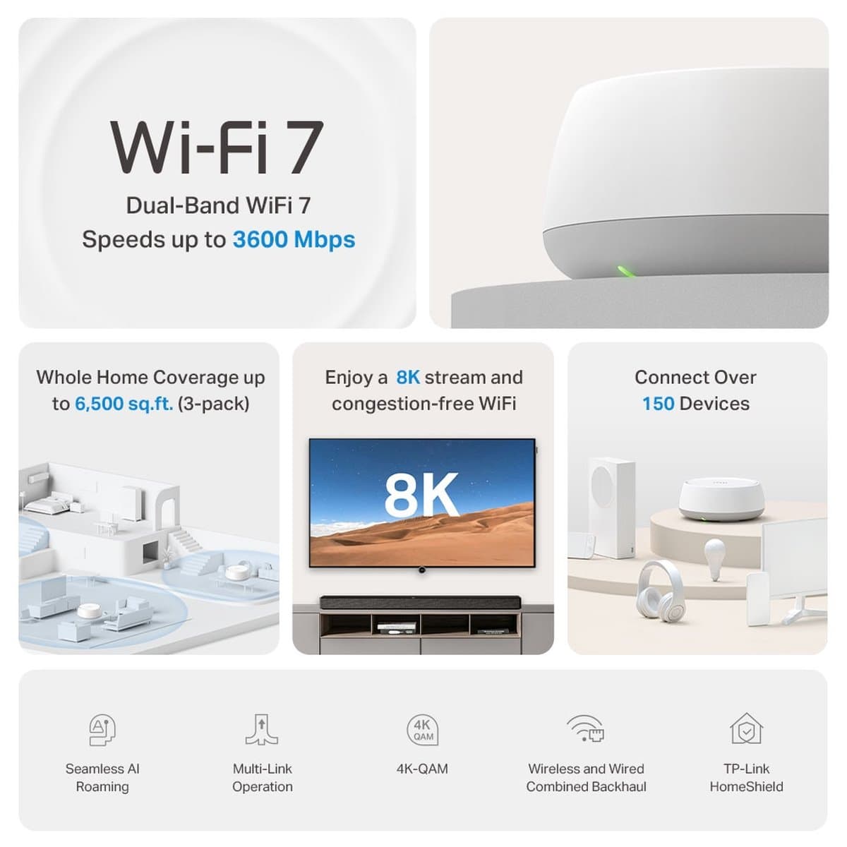 TP-Link Deco BE22(2-pack) - Meshový Wi-Fi 7 systém