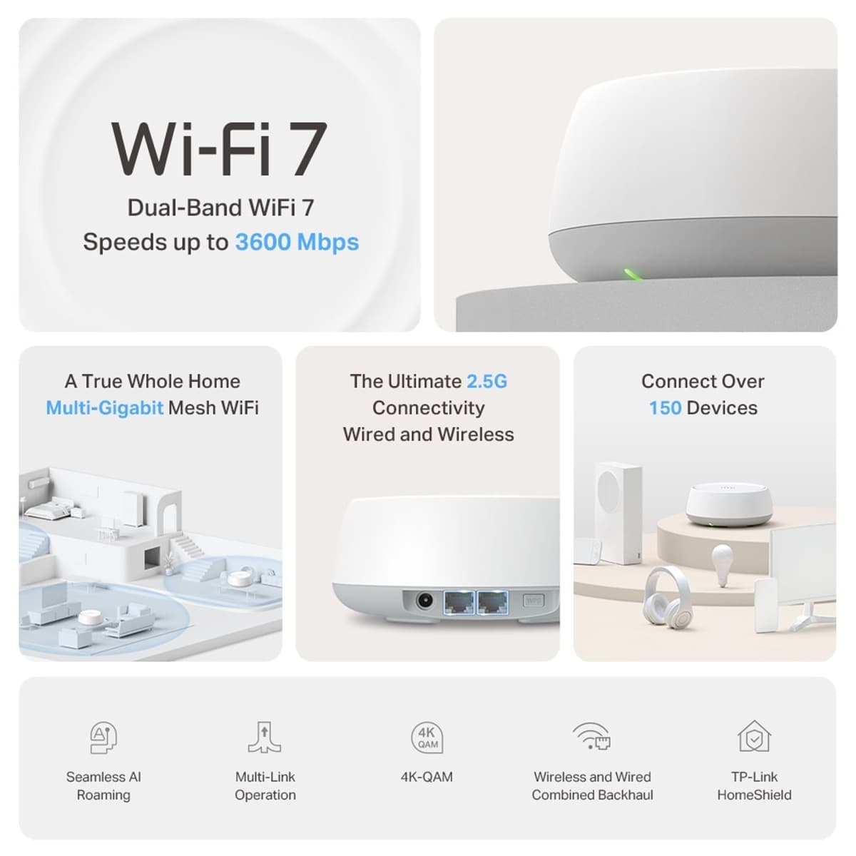 TP-Link Deco BE25 (2-pack) - Meshový Wi-Fi 7 systém