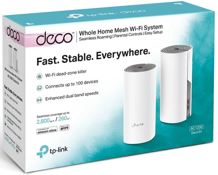 TP-Link Deco E4 - Meshový Wi-Fi systém (2-pack)
