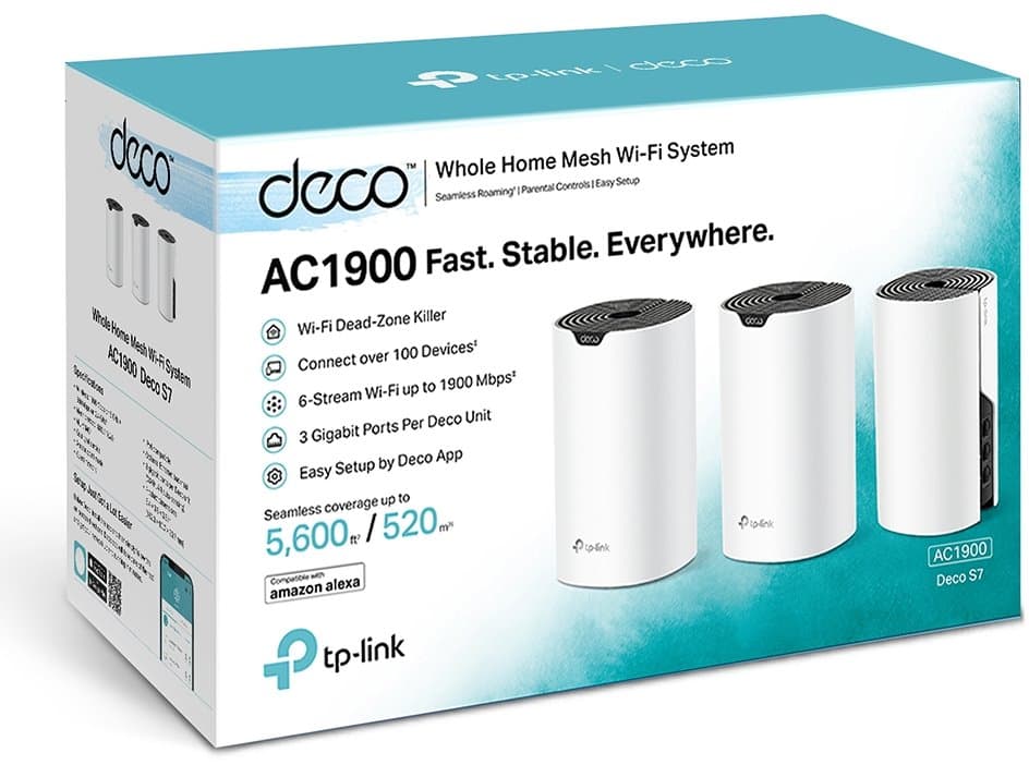 TP-Link Deco S7(3-pack) - Meshový Wi-Fi systém (3-pack)