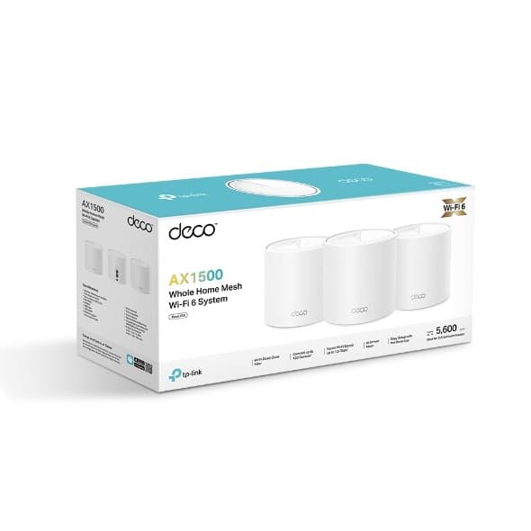 TP-Link Deco X10, Meshový Wi-Fi 6 systém, 3 pack