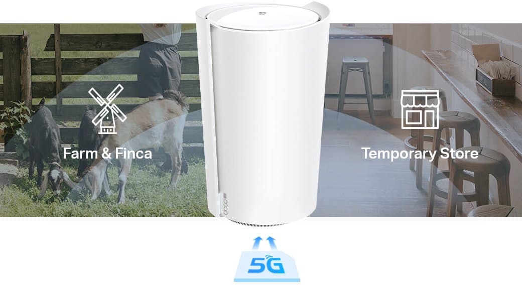 TP-Link Deco X50-5G - Meshový Wi-Fi 6 systém s 5G+ LTE
