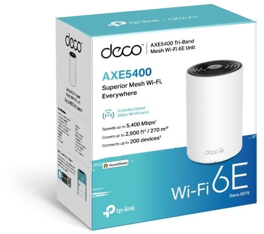 TP-Link Deco XE75(1-pack) - Meshový Wi-Fi 6E systém (1-pack)