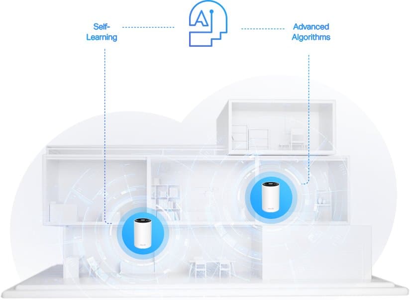 TP-Link Deco XE75(3-pack) - Meshový Wi-Fi 6E systém (3-pack)