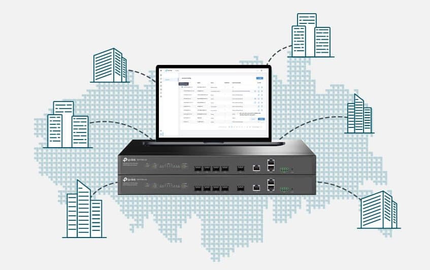 TP-Link DS-P7001-04 DeltaStream OLT, 4x GPON