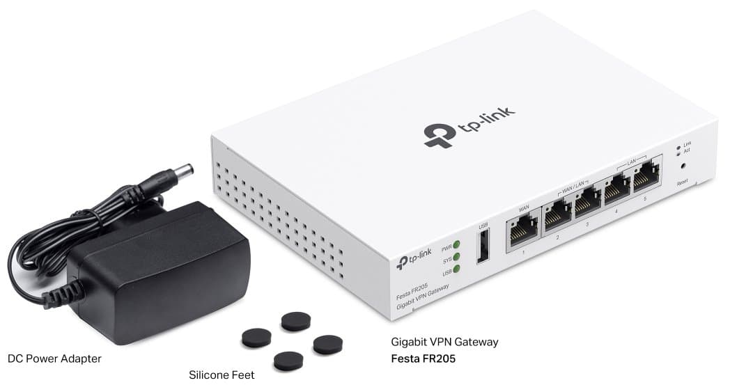 TP-Link Festa FR205 Gigabit Multi-WAN VPN router