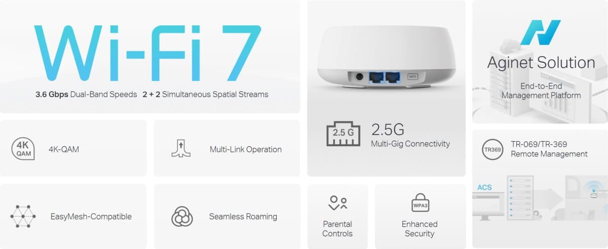 TP-Link HB210 Pro(1-pack) Meshový Wi-Fi 7 systém - Bazar
