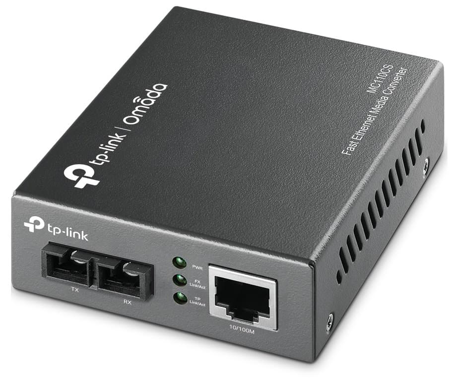 TP-Link MC110CS SingleMode konvertor, 10/100Mbps, 2x SC