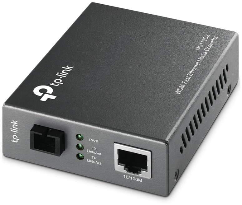 TP-Link MC112CS SingleMode konvertor, 10/100Mbps, 1x SC