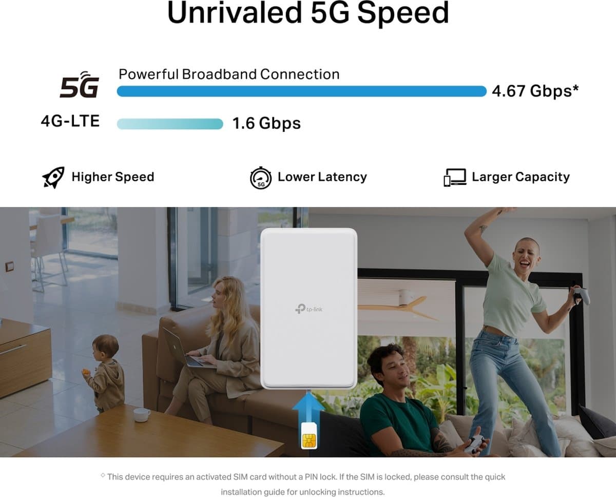 TP-Link NE200-Outdoor, 5G venkovní router