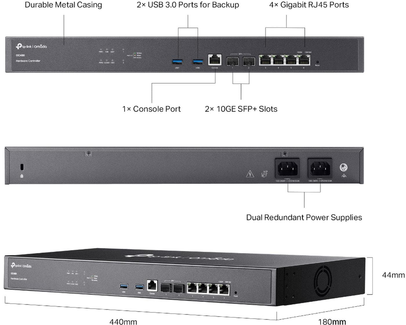 TP-Link OC400 - Omada hardwarový kontroler