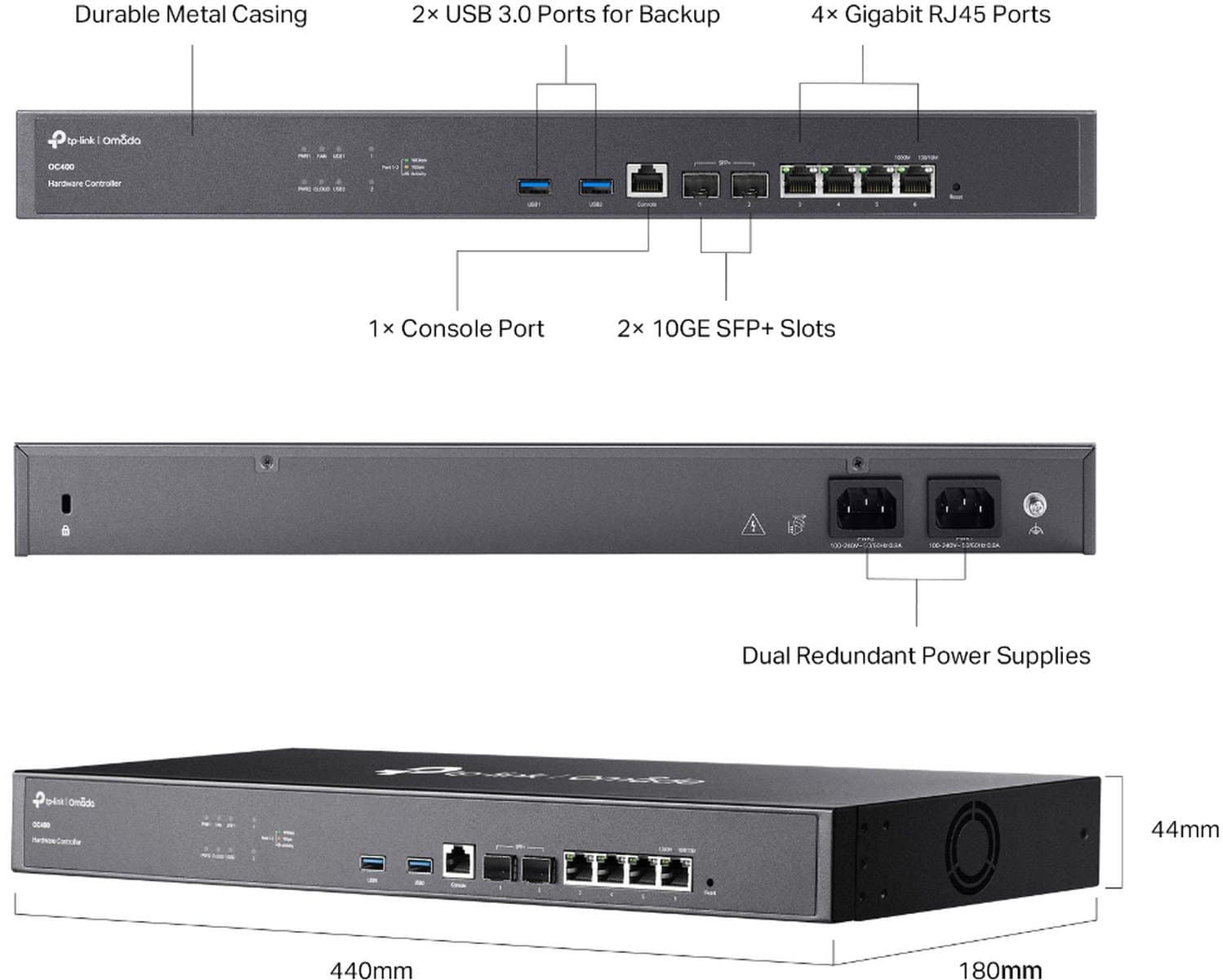 TP-Link OC400 - Omada hardwarový kontroler