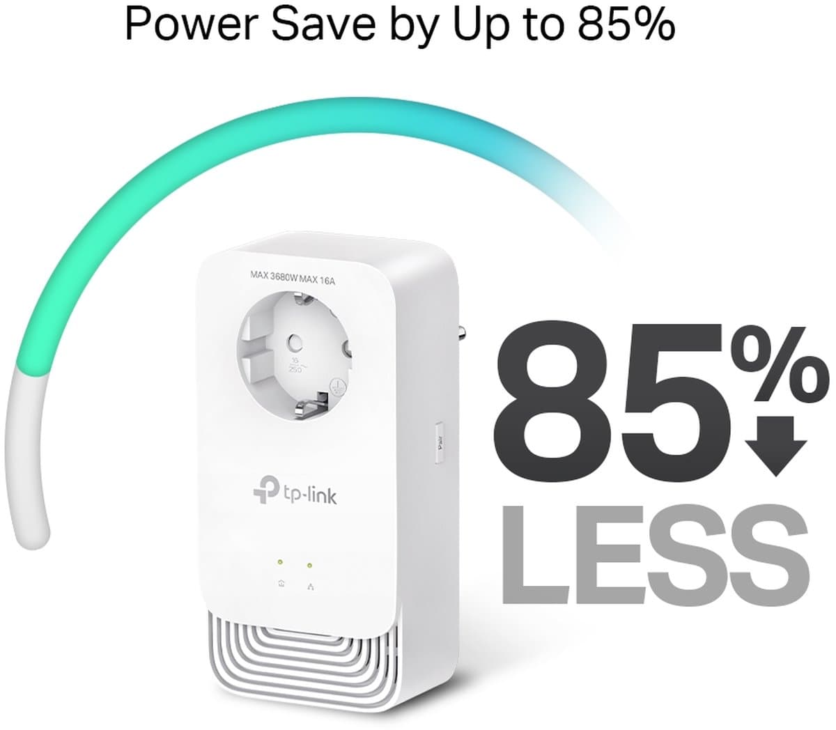 TP-Link PG2400P KIT, powerline s průchozí zásuvkou