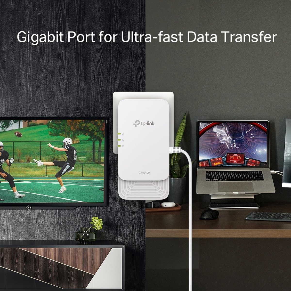 TP-Link PGW2440 KIT, powerline AX1800 Wi-Fi 6