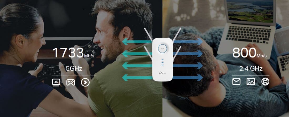 TP-Link RE650 Range Extender