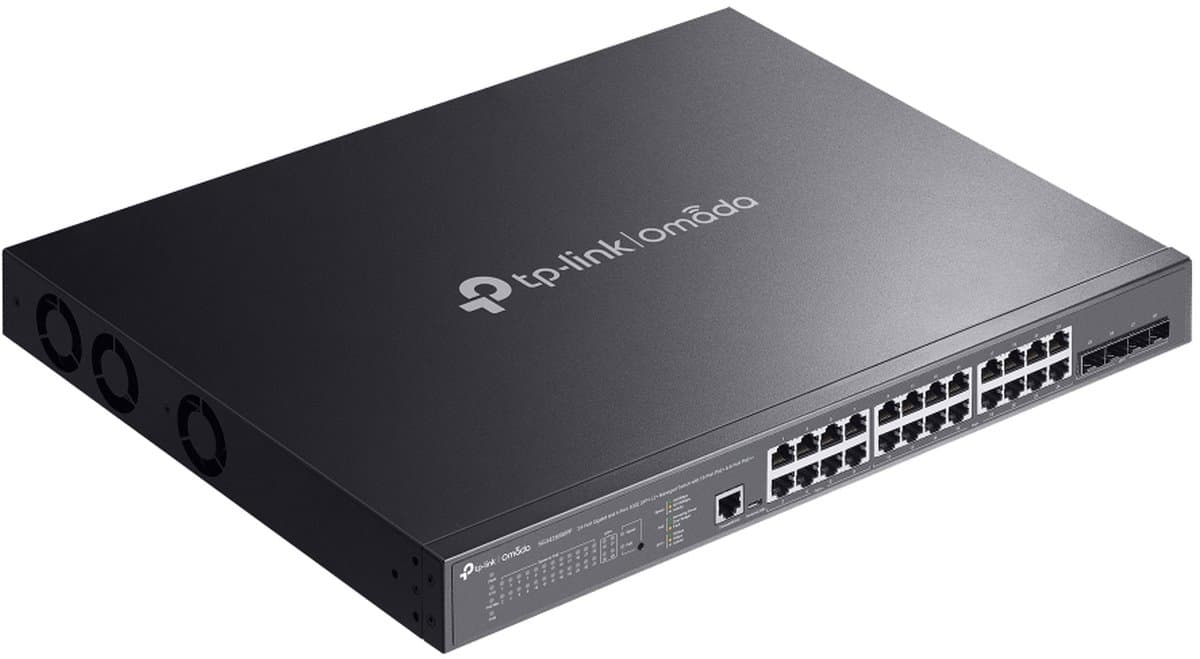 TP-Link SG3428XMPP, Omada managed switch L2+, PoE++, 500W