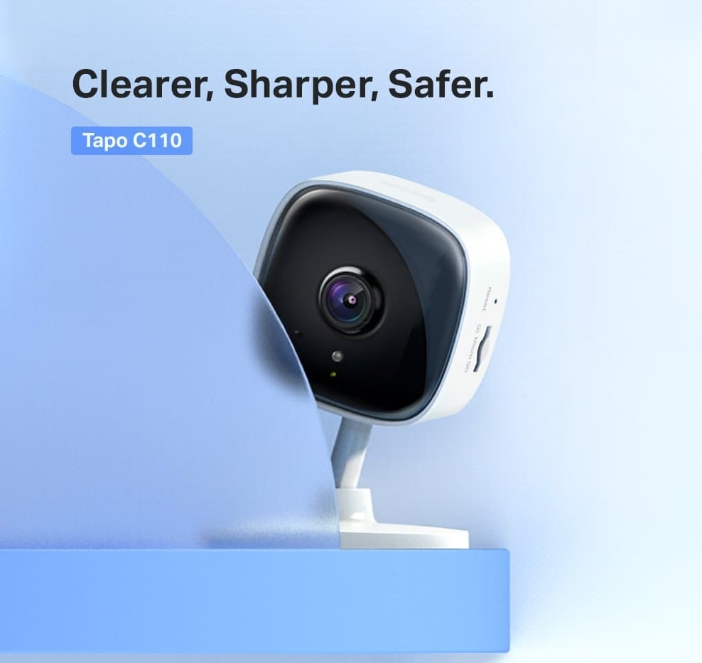 TP-Link Tapo C110 - IP kamera s WiFi, 3MP