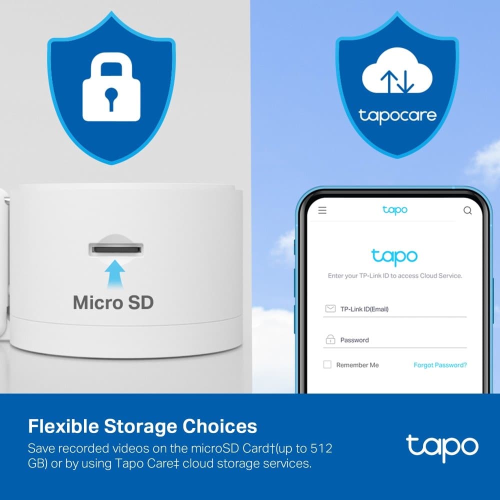 TP-Link Tapo C125 - IP kamera, smart AI, 4MP