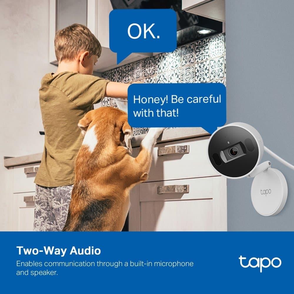 TP-Link Tapo C125 - IP kamera, smart AI, 4MP
