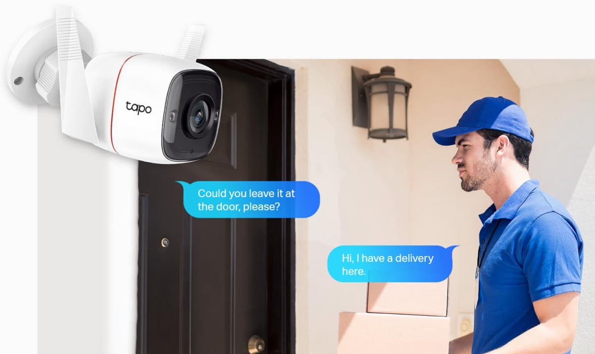 TP-Link Tapo C310 - Vekovní IP kamera s WiFi a LAN