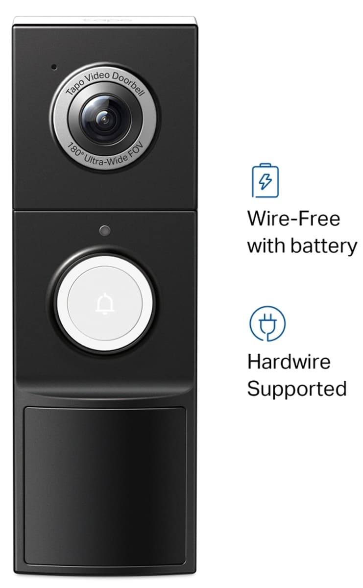 TP-Link Tapo D235 - video zvonek, 5MP