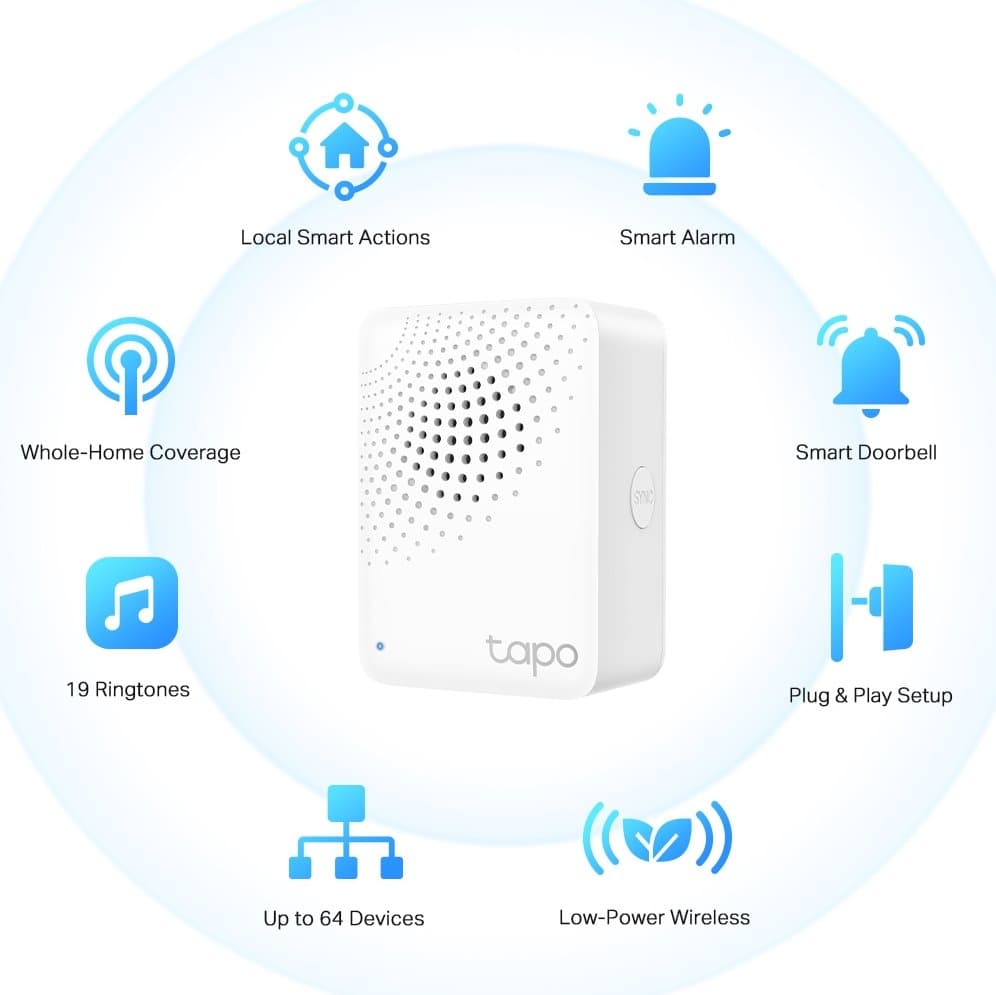 TP-Link Tapo H100 - Smart IoT Hub se zvonkem