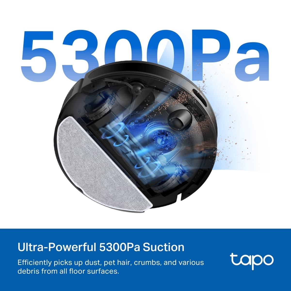 TP-Link Tapo RV20 Max - Robotický vysavač a mop
