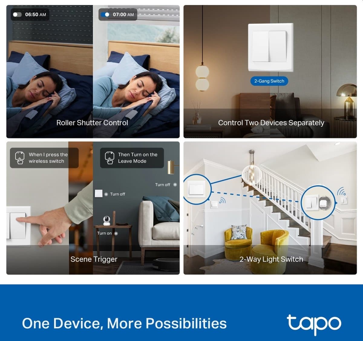 TP-Link Tapo S112 Chytrý přepínač