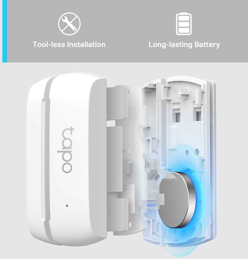TP-Link Tapo T110 - Smart senzor na dveře či okno
