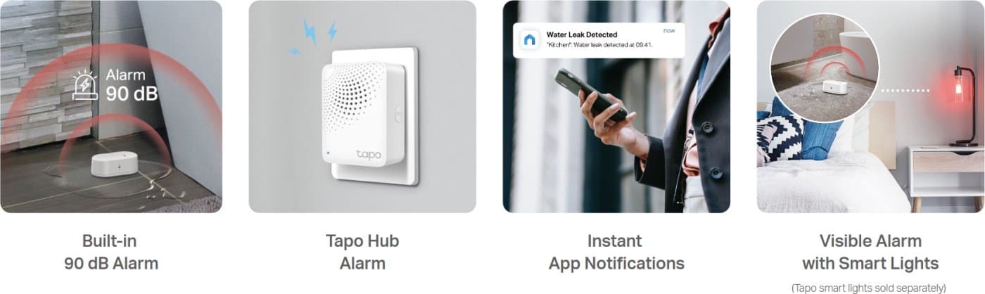 TP-Link Tapo T300 - Chytrý snímač úniku vody