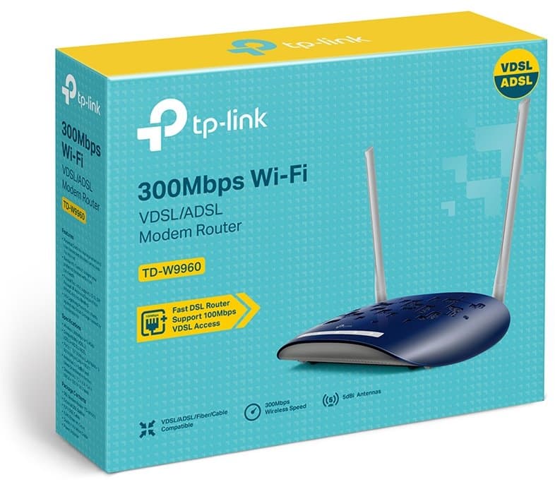 TP-Link TD-W9960 - VDSL/ADSL Modem, Annex A/B