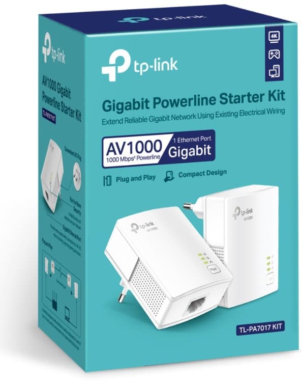 TP-Link TL-PA7017KIT Powerline Starter Kit
