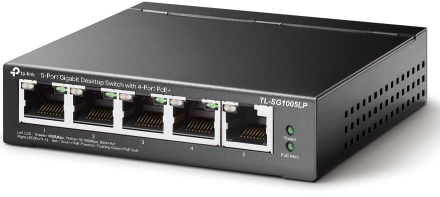 TP-Link TL-SG1005LP PoE switch